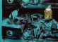 Dynamisme d‘une automobile (d‘après Russolo, Lichtenstein, la grotte de Lascaux, Warhol, la Venus de Milo, Le Bernin, Géricault) - pastel sur papier - 28,5 x 21 cm - 5 sur 10 - 2014