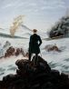 Voyageur contemplant une mer de nuages (d‘après Friedrich) - pastel sur papier - 22x28cm - 3 sur 10 - 2012