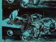 Dynamisme d‘une automobile (d‘après Russolo, Lichtenstein, la grotte de Lascaux, Warhol, la Venus de Milo, Le Bernin, Géricault) - pastel sur papier - 28,5 x 21 cm - 4 sur 10 - 2014